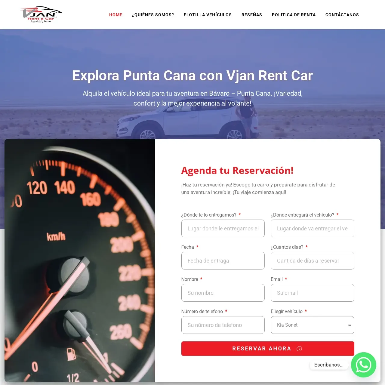Rent a Car Vjan